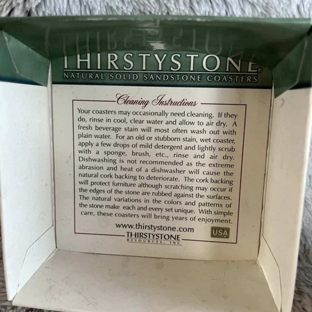 Thirstystone Old Boot‎ Coasters Set of 4